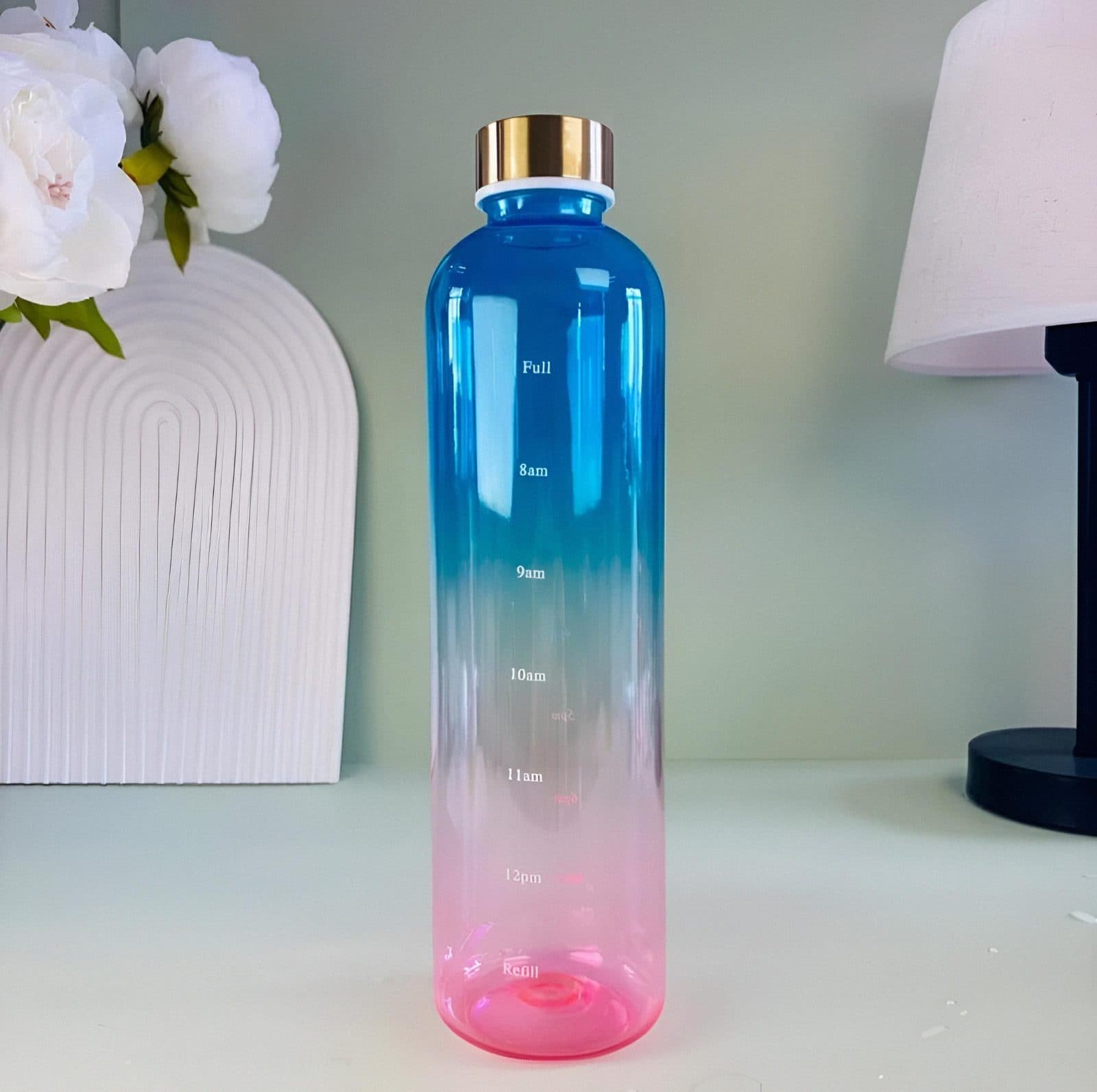Water Bottle 1L (Blue/Pink) — photo 2 of 2