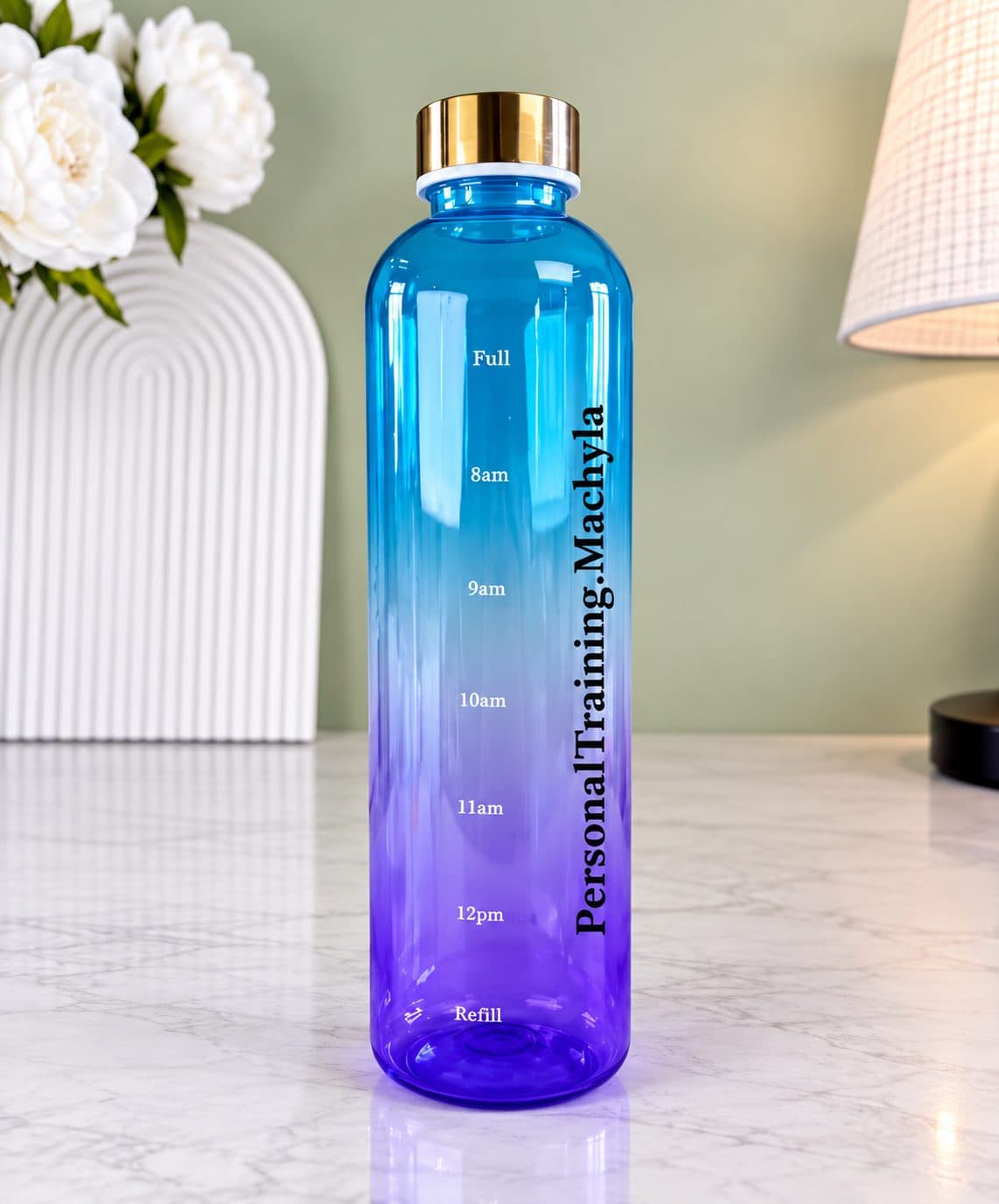 Water Bottle 1L (Blue/Purple) — photo 2 of 2