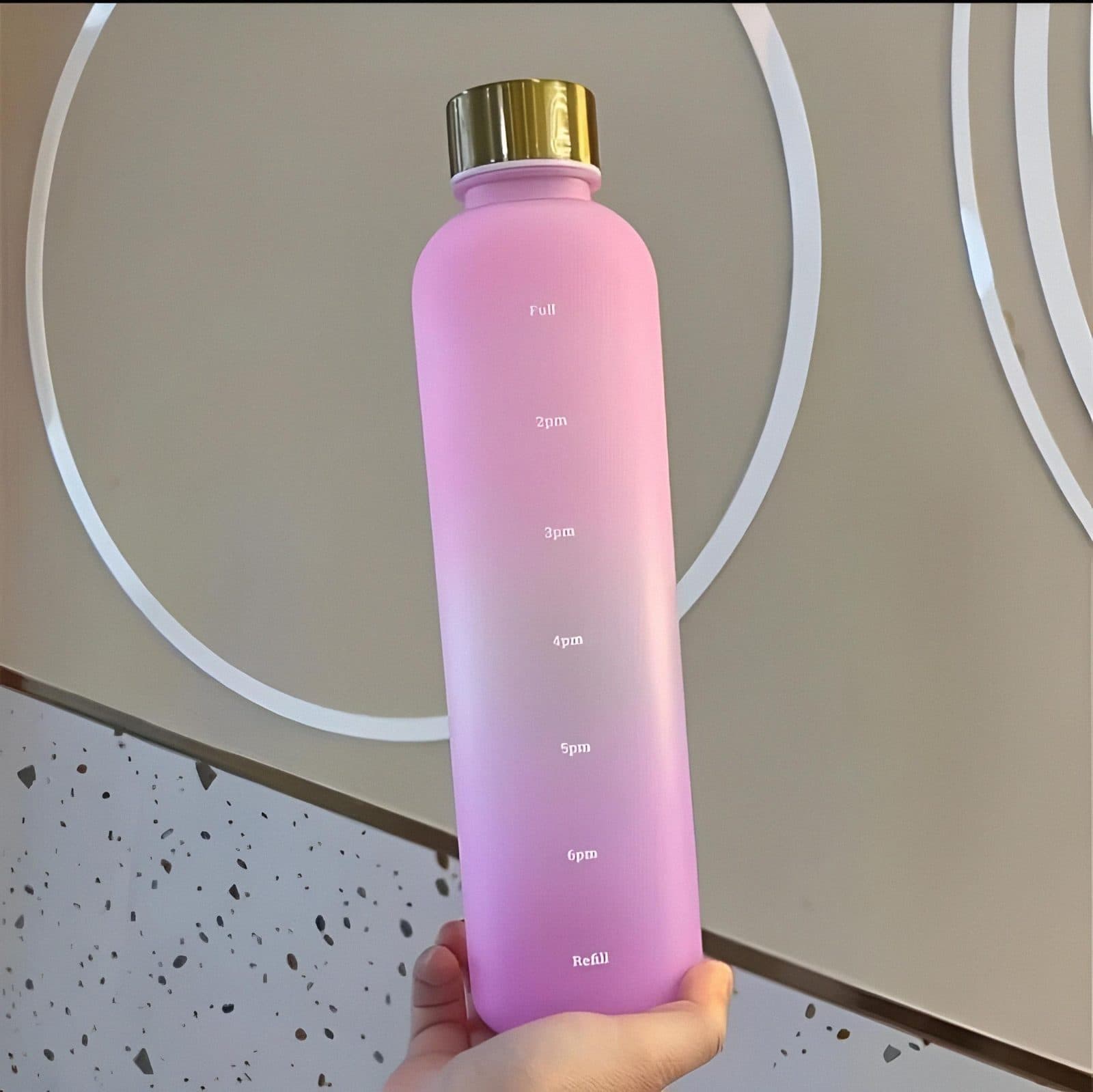 Water Bottle 1L (Pink/light Purple) — photo 2 of 2