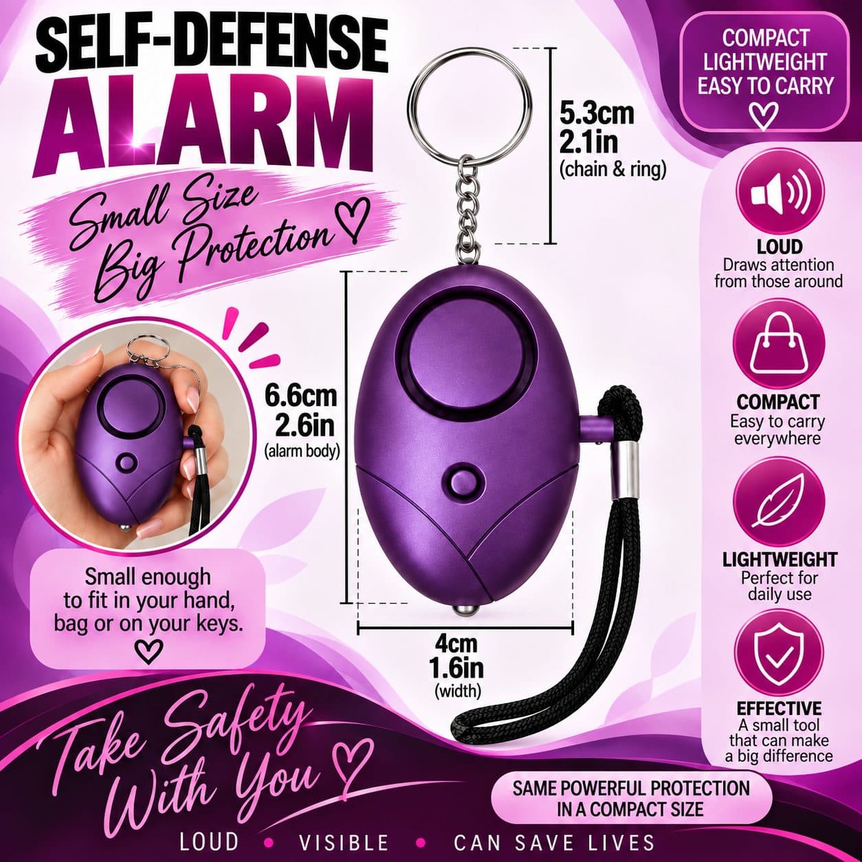 Safety Alarm Purple ā photo 2 of 2