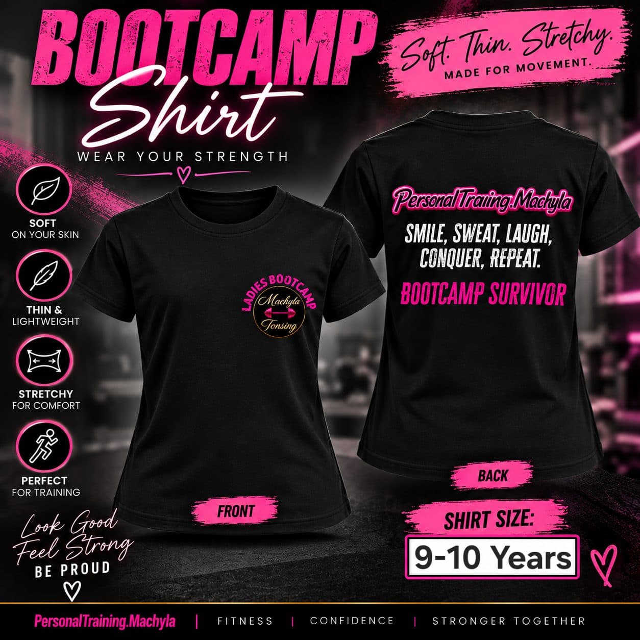 Bootcamp Shirt - Size 9-10years — photo 1 of 3