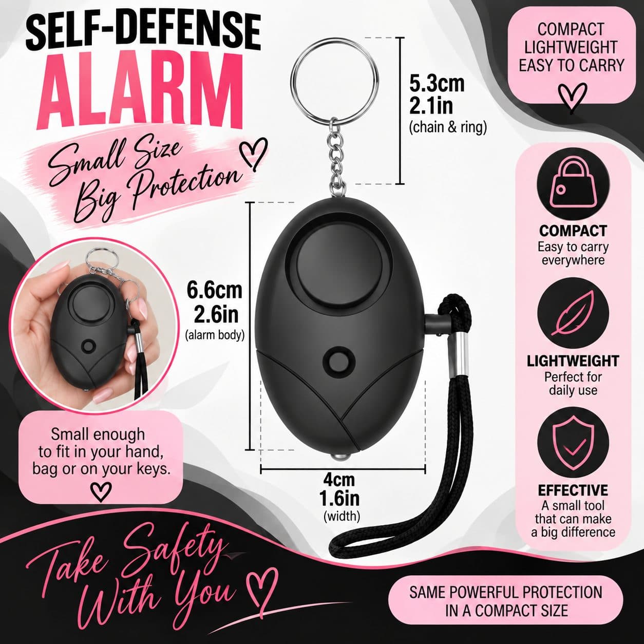 Safety Alarm Black ā photo 2 of 2