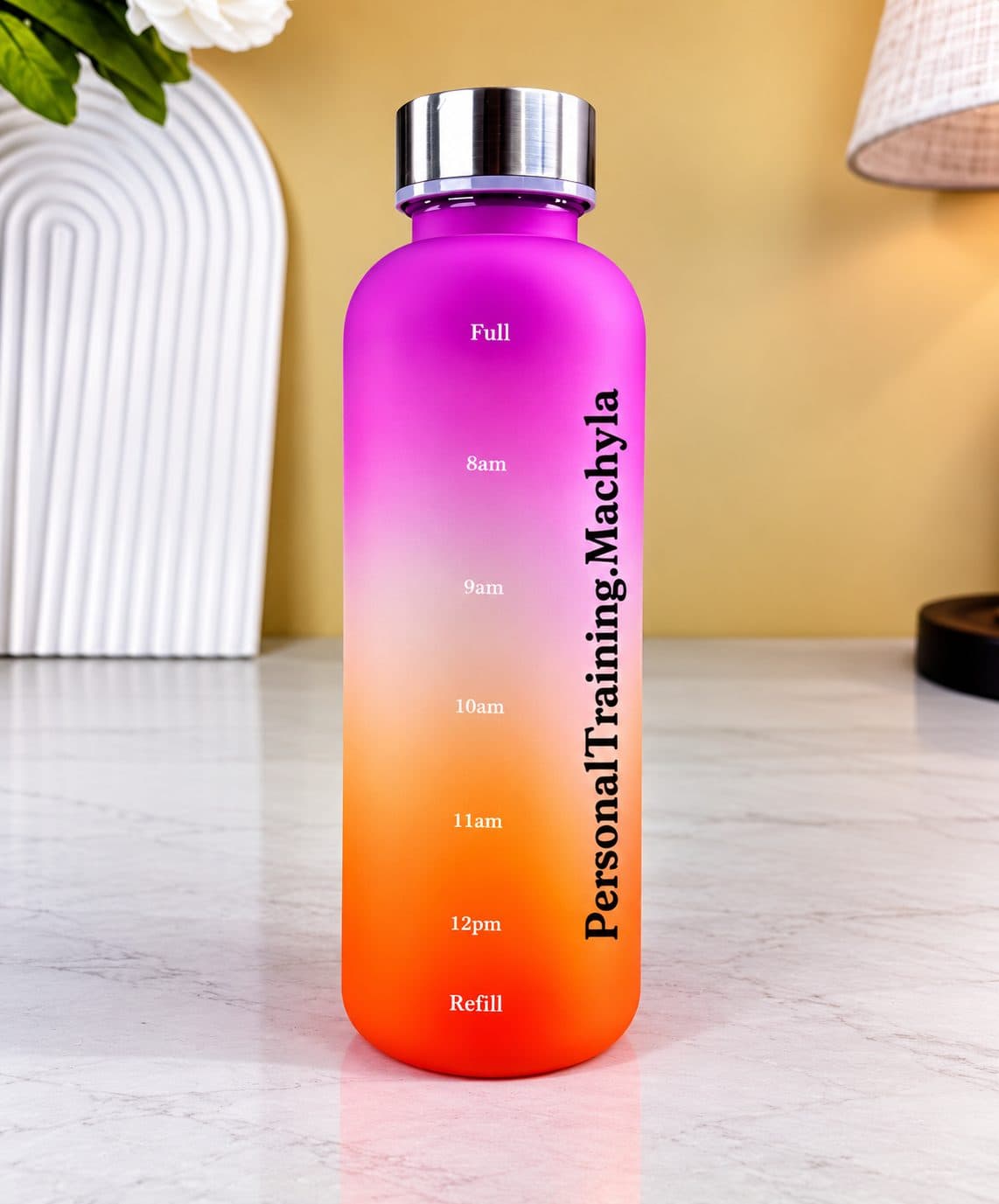 Water Bottle 500ml (Pink/Orange) — photo 2 of 2
